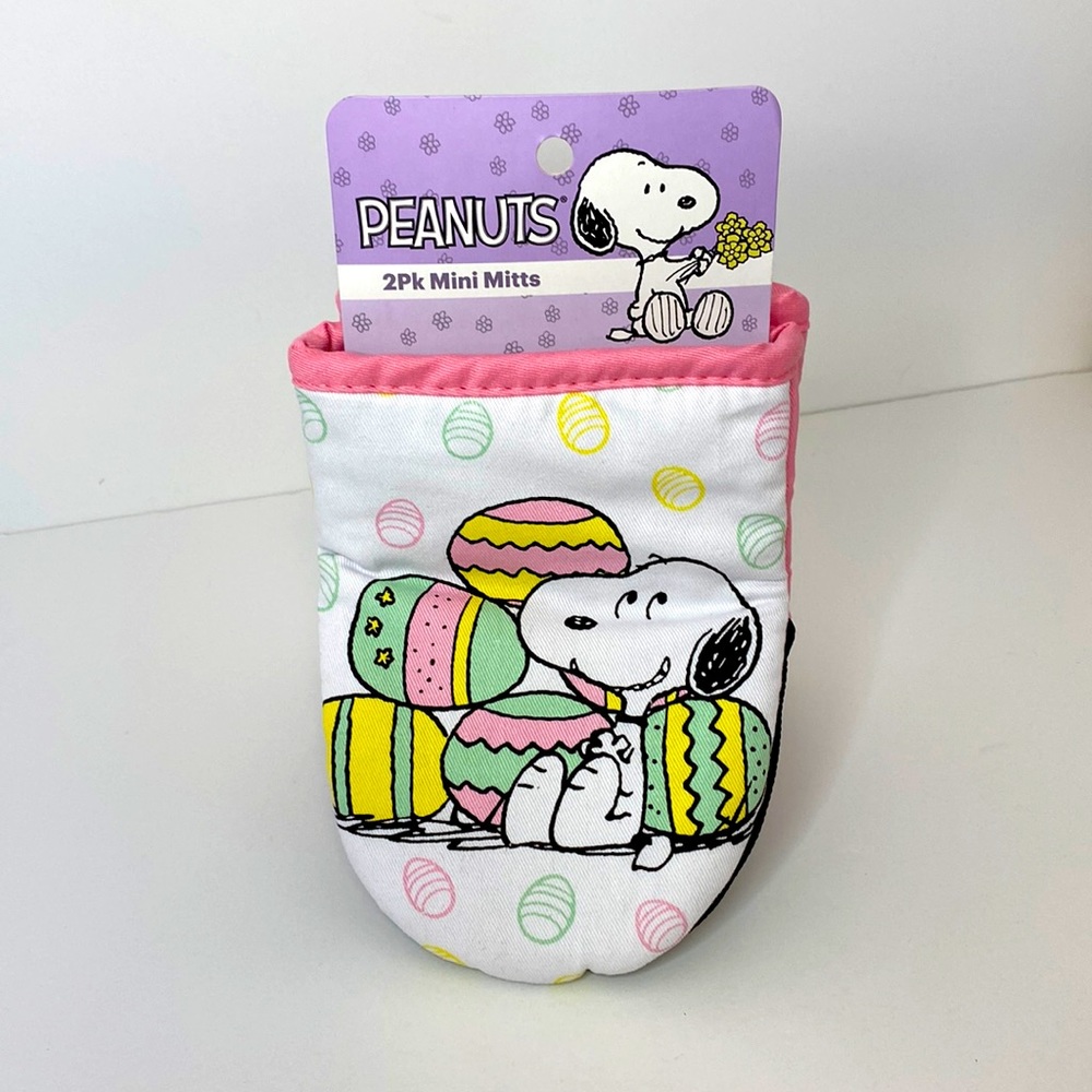 2 pack Mini Mitts Snoopy Peanuts NWT